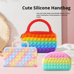 Silicone Bag Manufacturer - Decompression Bubble Toy Children's Coin Purse
