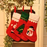 Gift Bags Manufacturer - Cartoon Christmas Stockings Large & Small Candy