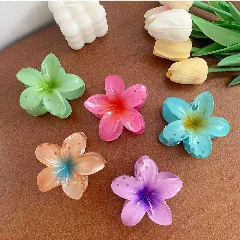 Hairpin Manufacturer - 8cm Hawaiian Egg Flower Shark Design for Baby
