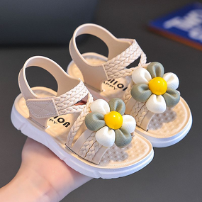 Children's Sandals Manufacturer - Girls' Princess Soft-soled Ankle Strap
