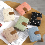 Wallet Manufacturer - Women's Minimalist Geometric Printed Card Holder