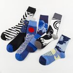Socks Manufacturer - Unisex Novelty Custom Logo Packaging Different Kinds Colorful