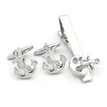 Cufflinks and Tie Clips Set Manufacturer - Custom Luxury Suit Shirt Personalized