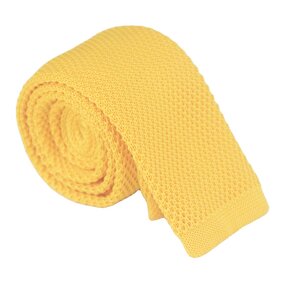 Knitted Ties and Pocket Squares - Fashion Casual Plain Polyester for Men