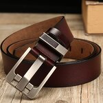 Belt Manufacturer - Custom Logo Pin Buckle Real Leather for Men