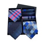 Neck Ties and Hanky Set - Custom Luxury Gift Box for Men