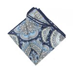 Pocket Square Manufacturer - Paisley Linen Custom Own Logo Hanky for Men