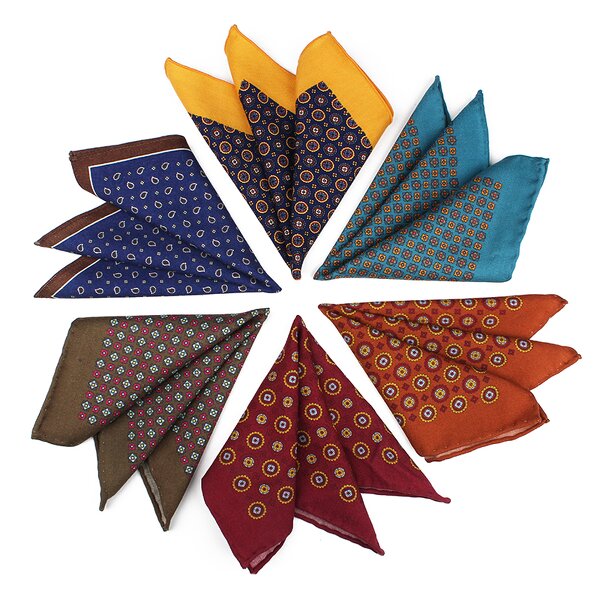 Pocket Square Manufacturer - High Quality Wool Casual 30*30cm for Wedding