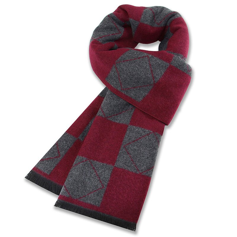 Winter Scarf Manufacturer - Wholesale New Wool and Acrylic Brushed for Men