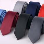 Neck Ties Manufacturer - Custom Slim Polyester Jacquard for Men