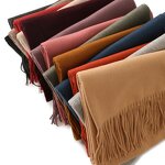 Winter Shawl Manufacturer - Wholesale Large Size Soft Custom Logo 100% Wool