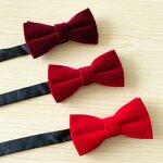 Bow Tie Manufacturer - Hot Sale Classical Black Velvet for Men