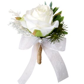 Brooches Manufacturer - Designer Flower Wrist Corsage Fashionable Groom Boutonniere