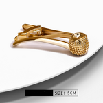 Tie Bar Cufflinks Set Manufacturer - Novel Sword Gift Box Gold for Men