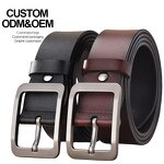 Belt Manufacturer - Custom Logo Pin Buckle Real Leather for Men