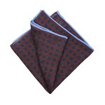Pocket Square Manufacturer - Hot Sale Dot Printed Linen Custom Business for Men
