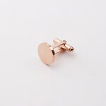Cufflinks Manufacturer - Fashion Non Tarnish Gold Plated Custom Gift for Man
