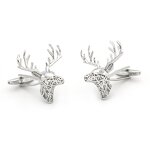 Christmas Cufflinks Manufacturer - Wholesale Funny Elk Deer for Men