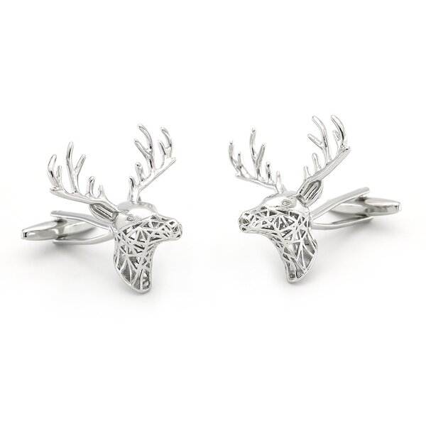 Christmas Cufflinks Manufacturer - Wholesale Funny Elk Deer for Men
