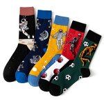 Socks Manufacturer - Custom Fashion Cheap Funky Cotton Colorful Happy Dress for Men