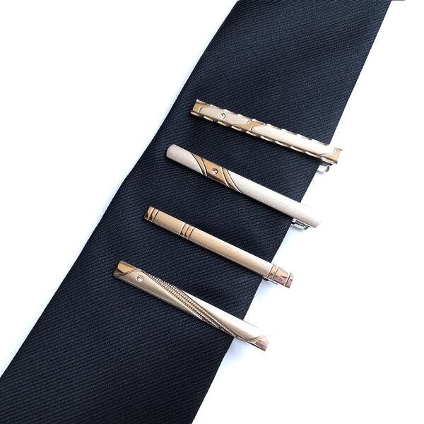 Tie Clip Set Manufacturer - Custom Pince Cravate Casual with Gift Box for Men