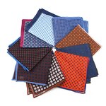 Pocket Square Manufacturer - Custom Vintage Linen Hankie Wedding Gift Accessory