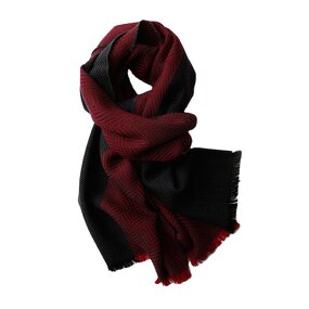 Wool Scarf Manufacturer - Autumn Winter New Warm Herringbone for Men