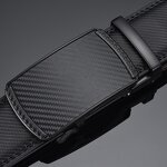 Belt Manufacturer - Luxury Genuine Leather Classics Automatic Black Buckle