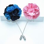 Brooches Manufacturer - Fashionable Hijab Pins Customize Wedding Corsage Flower