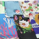 Silk Scarf Fabric Manufacturer - 100% 16mm Satin Digital Print Plain Woven Eco-Friendly