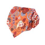 Cotton Neck Tie Manufacturer - Custom Casual Paisley Digital Printing for Men