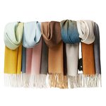 Winter Shawl Manufacturer - Wholesale Soft Custom Logo 100% Wool for Ladies