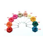 Lapel Pins Manufacturer - Custom Wedding Corsage Flower Channel Graduation for Suit Men