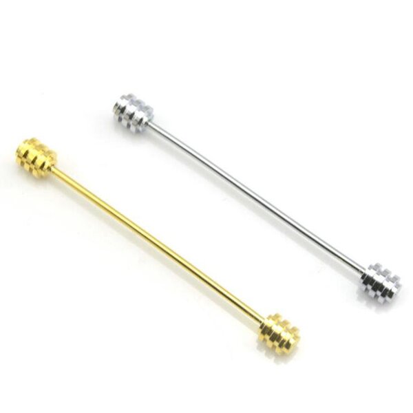 Shirt Collar Pin Manufacturer - Stock Metal Brass High Quality Custom for Men
