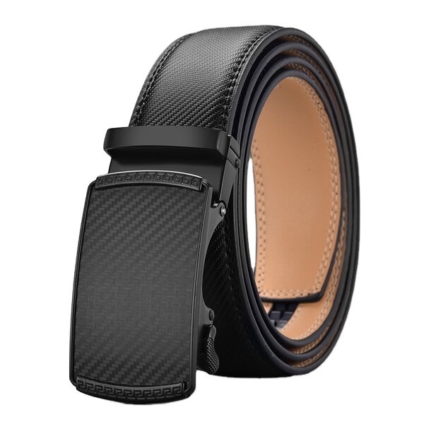 Belt Manufacturer - Luxury Genuine Leather Classics Automatic Black Buckle