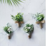 Brooches Manufacturer - Wholesale Customize Wedding Corsage Groom Pin