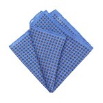 Pocket Square Manufacturer - Hot Sale Dot Printed Linen Custom Business for Men