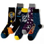 Socks Manufacturer - Custom Fashion Cheap Funky Long Cotton Colorful for Men Woman