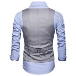 Suit Vest Manufacturer - Mens Business Formal Dress Waistcoat for Suit Tuxedo