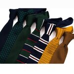 Knitted Neck Tie Manufacturer - Fashion Polyester Plain for Men