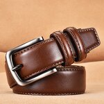 Belt Manufacturer - Wholesale Casual Adjustable Alloy Buckle 100% Genuine Leather