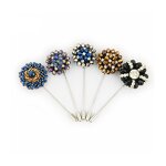 Lapel Pins Manufacturer - Groomsman Corsage Flower Custom for Suit Men