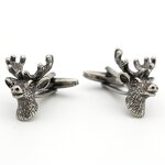 Christmas Cufflinks Manufacturer - Wholesale Funny Elk Deer for Men