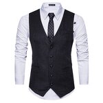 Men Vest Manufacturer - Formal Casual Solid Single Breasted Cotton Chalecos