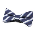 Bow Tie Set Manufacturer - Wholesale Leisure Boys Banquet Striped Self Tie