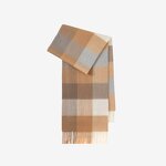 Winter Scarf Manufacturer - Long Warm Fashion 100% Wool Jacquard for Men