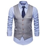 Suit Vest Manufacturer - Mens Business Formal Dress Waistcoat for Suit Tuxedo