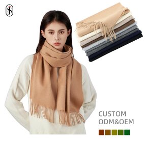 Wool Scarf Manufacturer - Cross-Border 100% High-End Versatile for Adults Wholesale