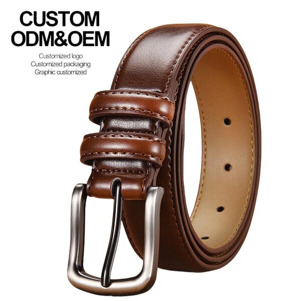 Belt Manufacturer - Wholesale Casual Adjustable Alloy Buckle 100% Genuine Leather