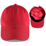 Baseball Cap Manufacturer - Wholesale Unstructured Satin Lined 3D Embroidery Polyester/Cotton Combats Frizzy Hair